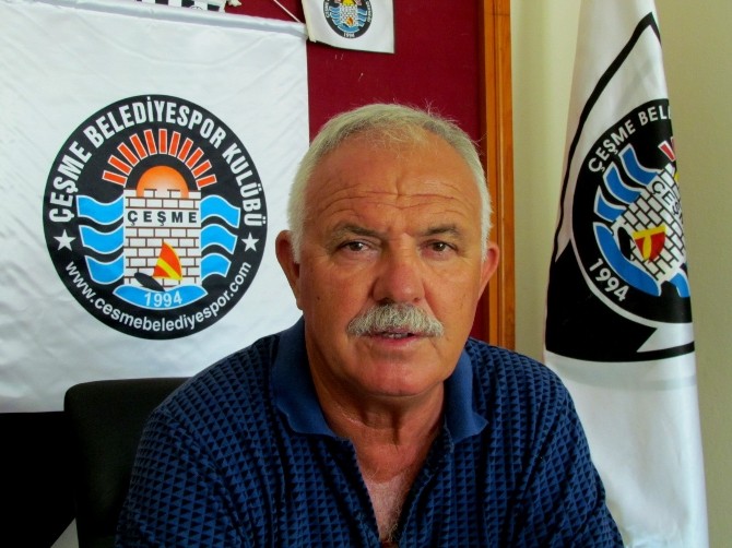 Çeşme Belediye Spor Kulübü Başkanı Şerif Gün, “Kimsenin küfür etmeye hakkı yok”