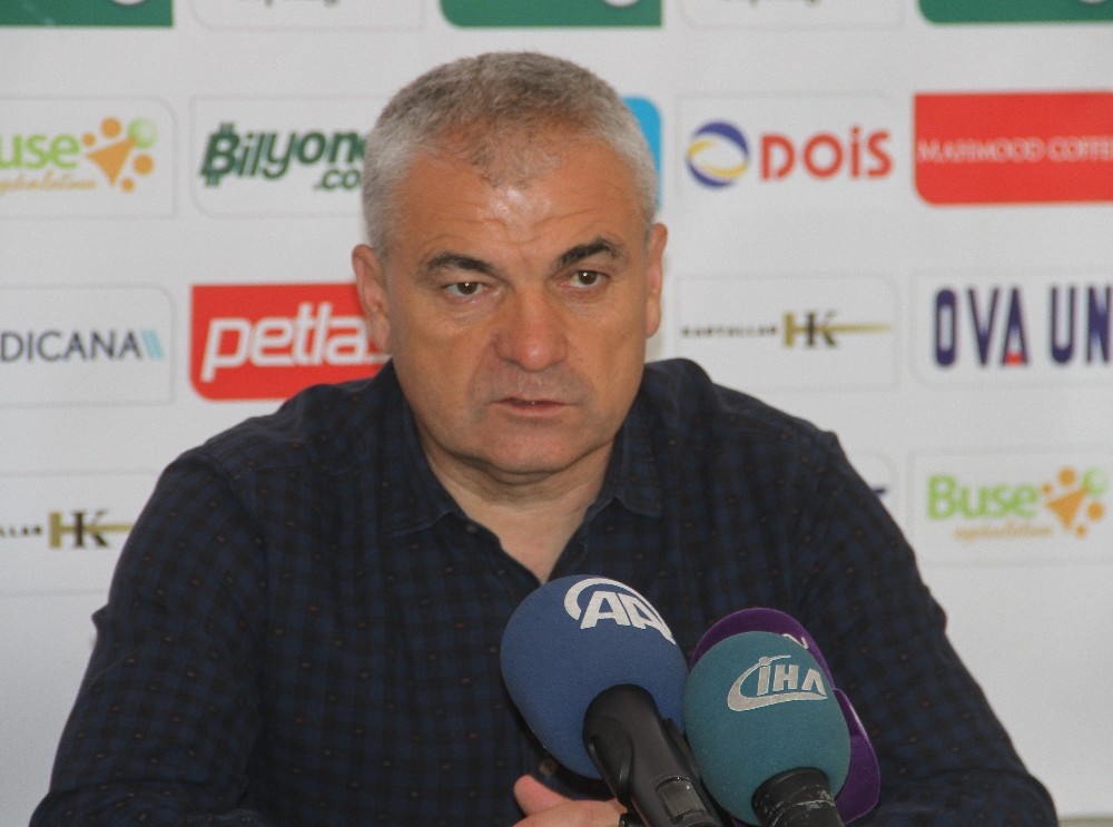Rıza Çalımbay: “Hedef galibiyetti ama olmadı”