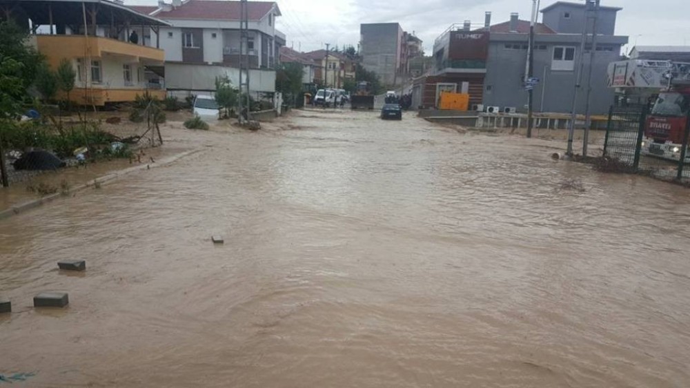 Başkent’te sel felaketi