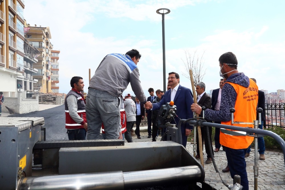 Keçiören’de asfalt seferberliği