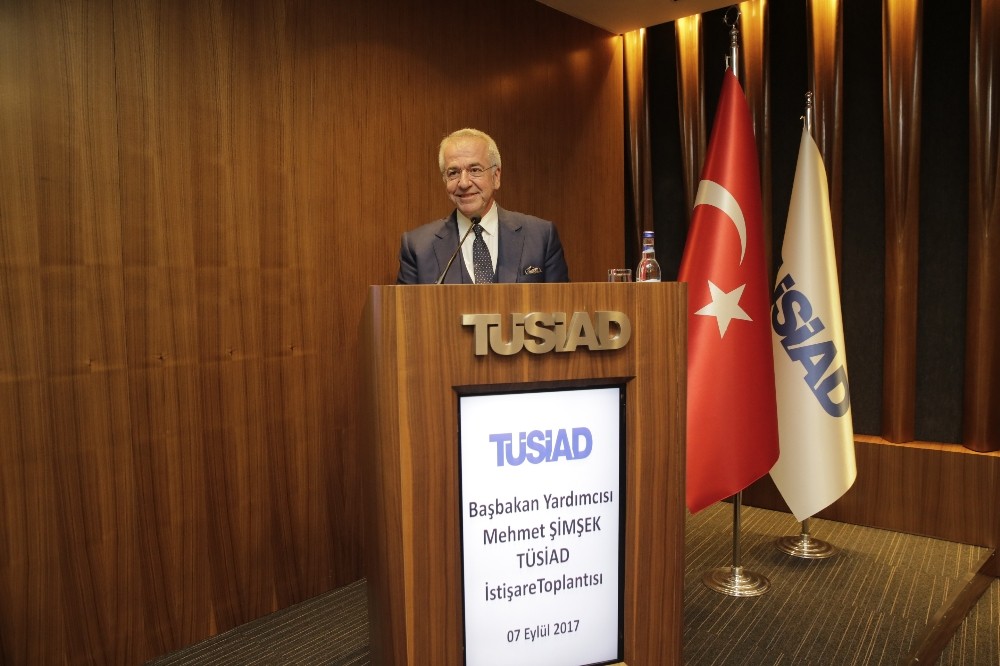 Başbakan Yardımcısı Şimşek, TÜSİAD üyeleri ile bir araya geldi