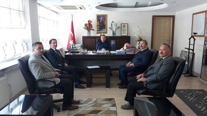 Din görevlilerinden Kaymakam Güven’e ziyaret