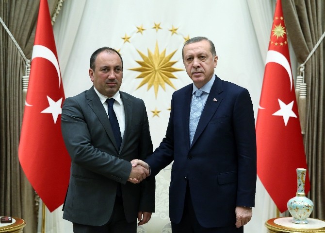 Cumhurbaşkanı Erdoğan Bosna-Hersek Dışişleri Bakanını kabul etti