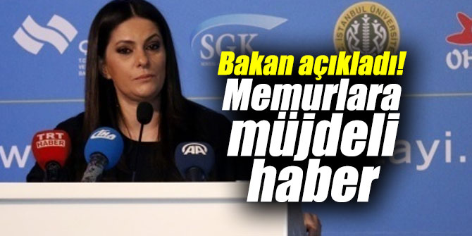 Bakan canlı yayında açıkladı! Memurlara müjdeli haber