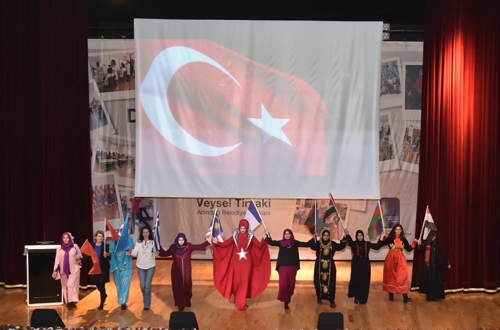 Altındağlı kadınlardan Kadınlar Günü’nde muhteşem program