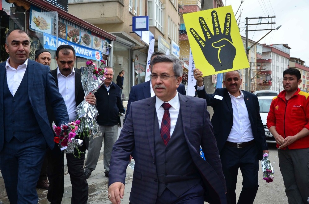 Pursaklar ‘evet’ için yürüdü