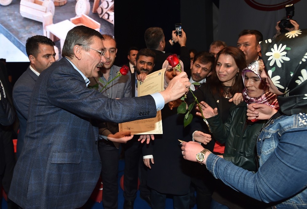 Melih Gökçek, Çamlıderelilerle bir araya geldi