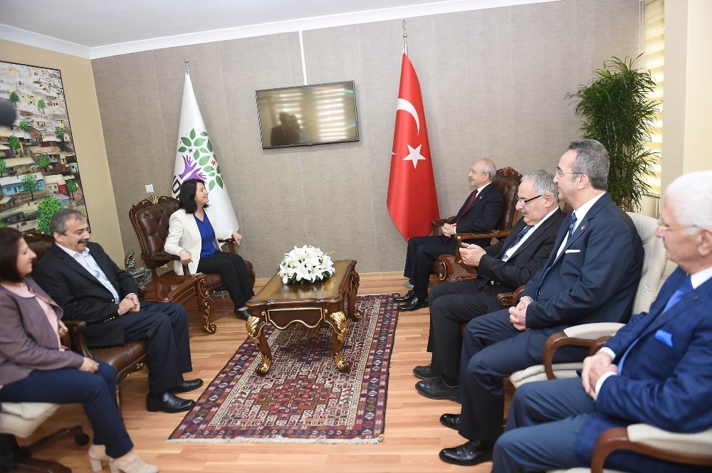Kılıçdaroğlu HDP’yi ziyaret etti