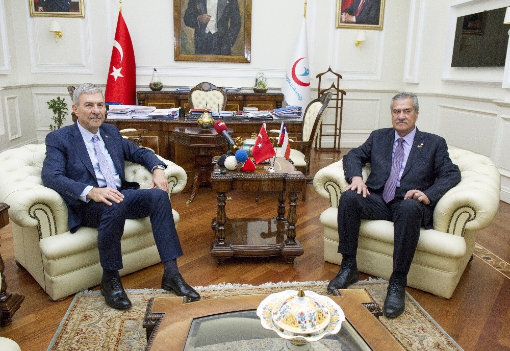 Bakan Demircan, AND Parlamentosu Başkanı Moncada ile görüştü