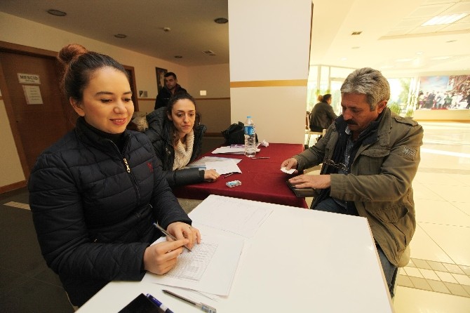 Yenimahalle Belediyesi çalışanları sağlık taramasından geçti
