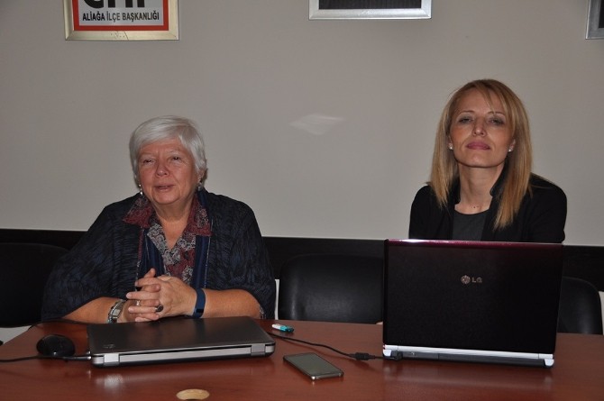 Aliağa’da çocuk istismarlarına karşı farkındalık söyleşisi
