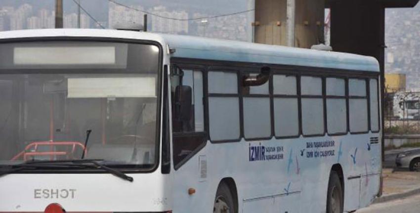 İZMİR'DE SOBALI OTOBÜS