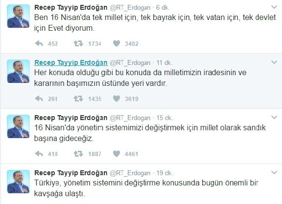 Cumhurbaşkanı Erdoğan’dan referandum açıklaması