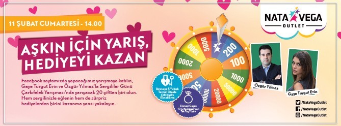 Sevgililerin yolu Nata Vega’dan geçecek