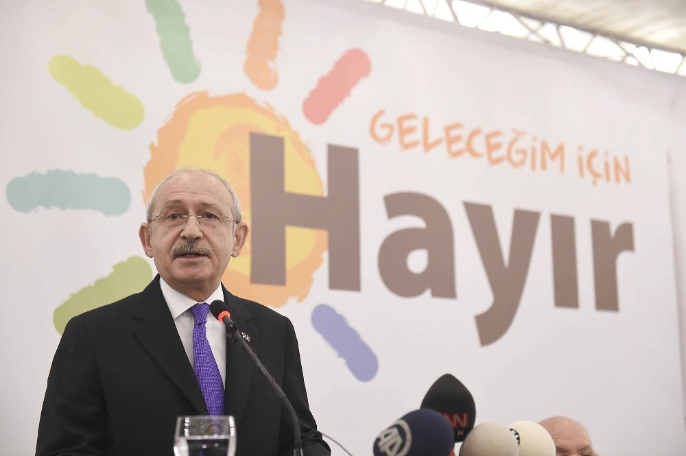 Kılıçdaroğlu: “‘Hayır’ bu memleket için hayırlı olacak”