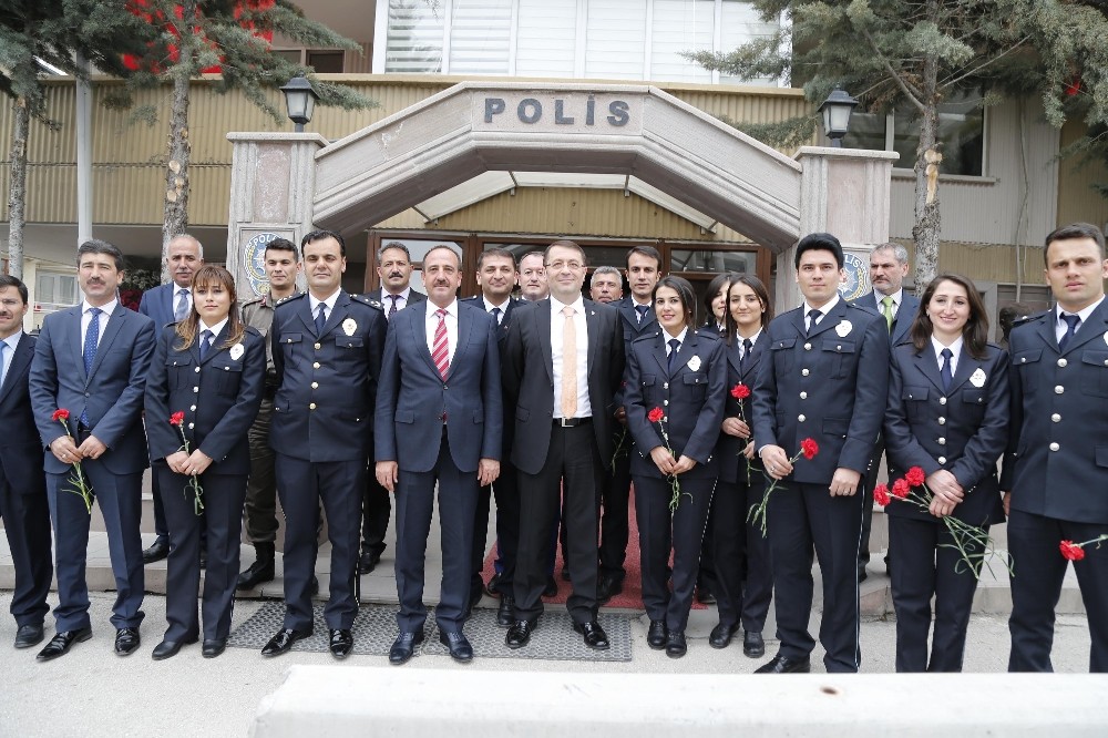 Gölbaşı Emniyet Müdürlüğüne Polis Haftası ziyareti