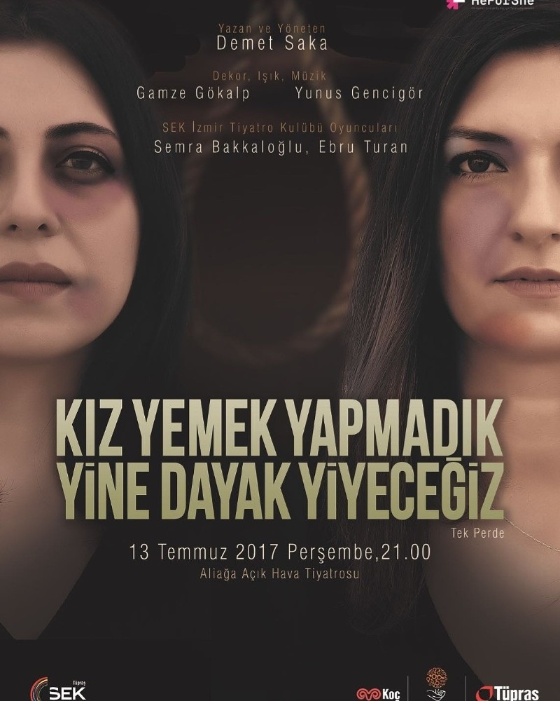Aliağa’daki oyunla aile içi şiddete dikkat çekecekler