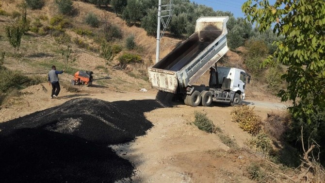 Alaşehir Belediyesi Fen İşleri’nden yoğun mesai
