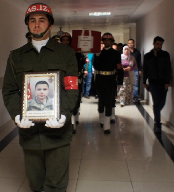 Şehit onbaşının cenazesi Alaşehir’e getirildi