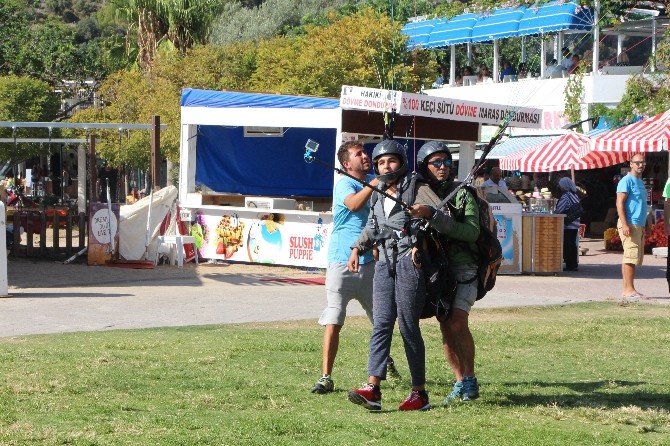 Sevgi Evleri çocukları havada adrenalin yaşadı
