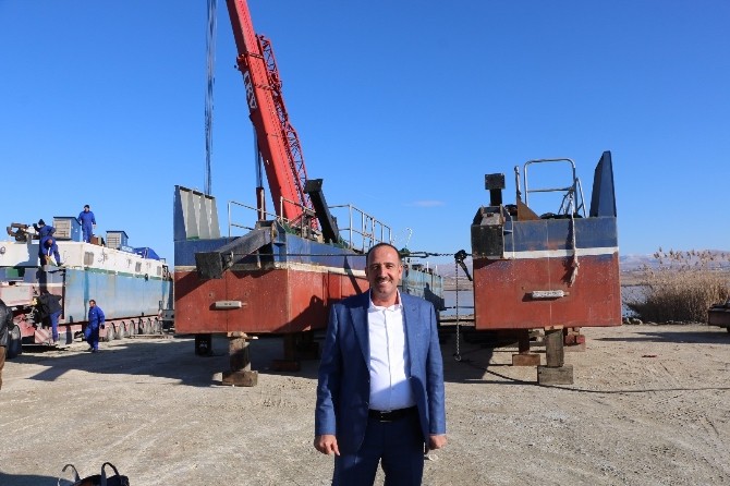 Tarama gemisi ’İmdat’ Gölbaşı’nda