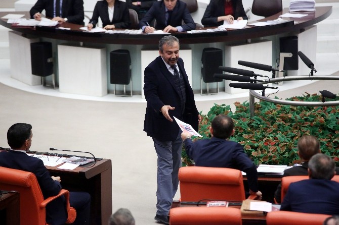 TBMM Genel Kurlu’nda ’hendek’ tartışması
