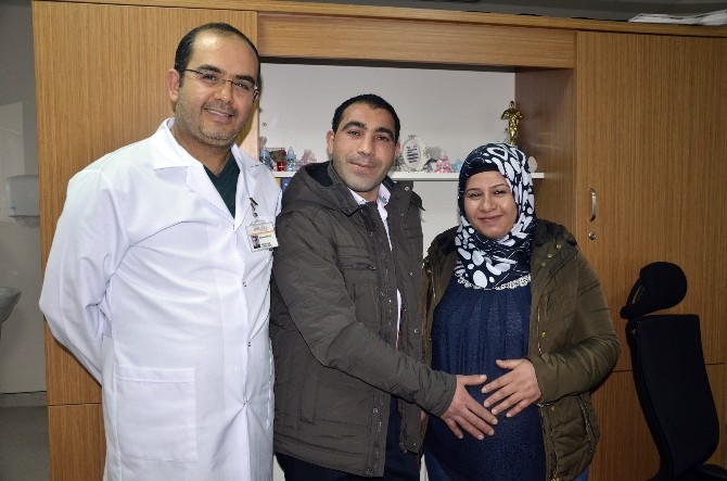 Beş yıllık bebek hasretleri sona erdi
