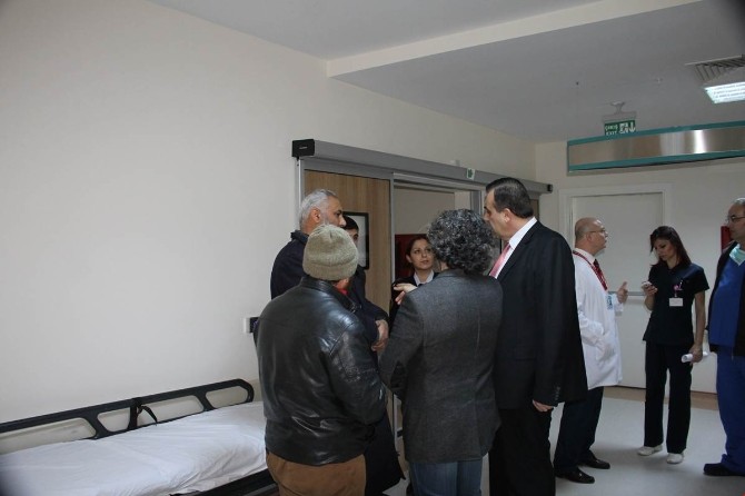 Halep’ten getirilen 6 yaralı, Polatlı'da tedavi altına alındı