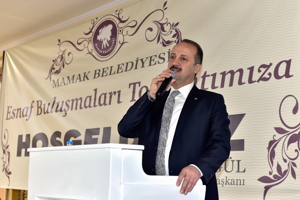 5 mahalle esnafı kahvaltıda buluştu