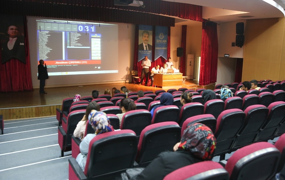 Sincan Belediyesinde staj başvurusu için son gün 9 Mayıs