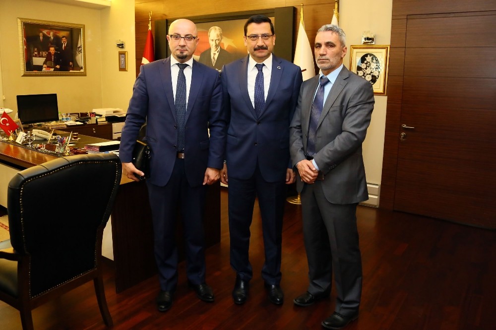 Keçiören Belediye Başkanı Ak’a Kosova’dan ziyaret
