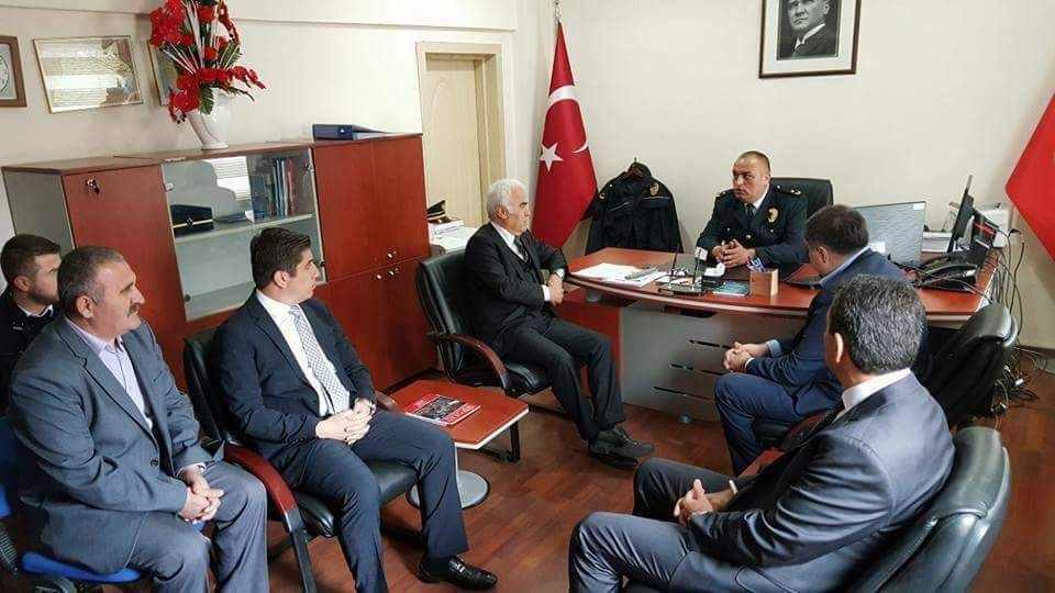 Milletvekili Ceylan’dan Nallıhan İlçe Emniyet Müdürlüğüne ziyaret