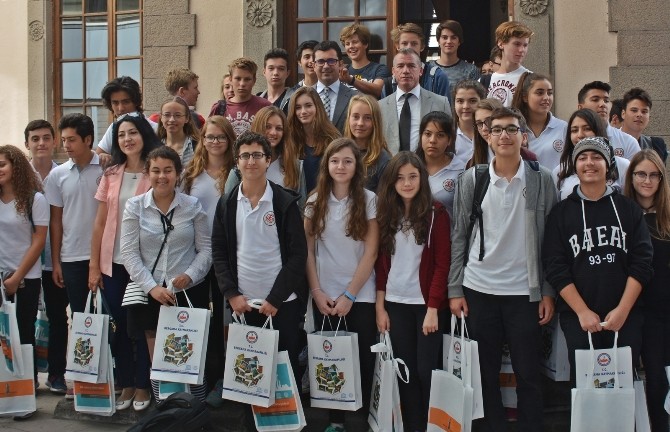 Hollandalı öğrenciler kardeş kent Bergama’da