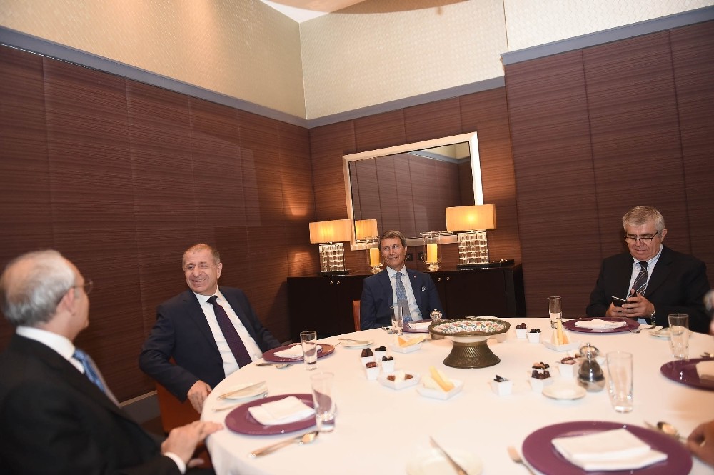 Kılıçdaroğlu, Ümit Özdağ ile iftarda bir araya geldi