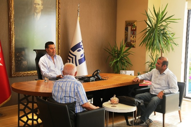 Bodrum Alevi Bektaşi Kültür Derneği’nden Başkan Kocadon’a ziyaret