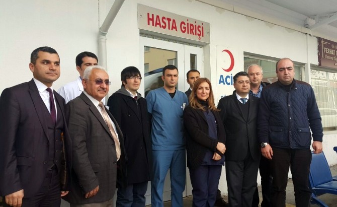 Hasta yakınından doktora saldırı