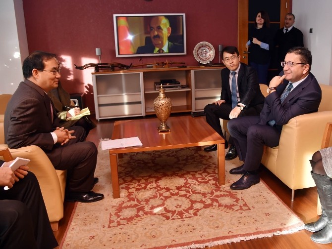 Kore Büyükelçisinden dostluk ziyareti
