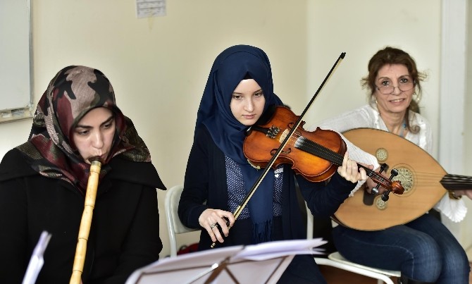 Mamak Kültür Merkezi kursları, sanatseverlerin hizmetinde