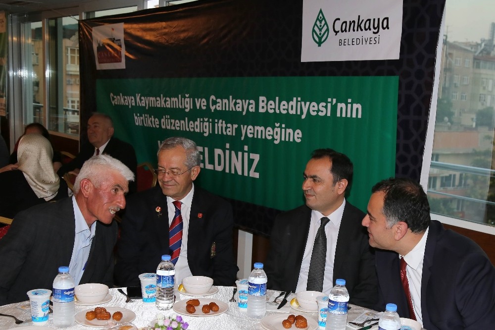Çankaya’da gazi ve şehit aileleri iftarda buluştu
