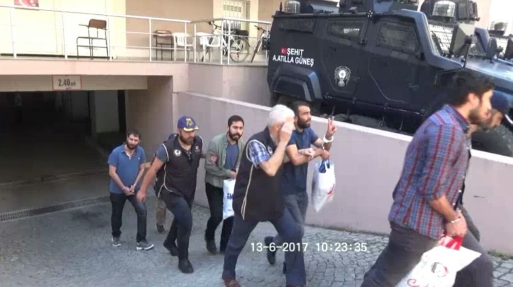 Terör örgütü üyesi 11 kişi adliyeye sevk edildi