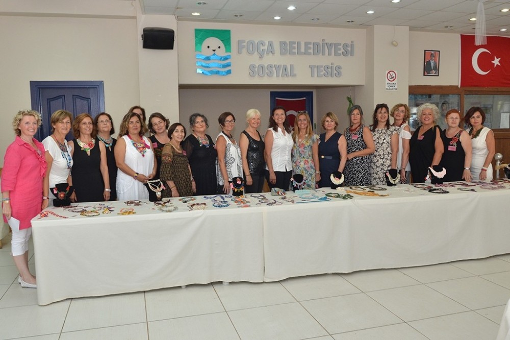 Foça El Emeği Takı Grubu 8. sergisini açtı
