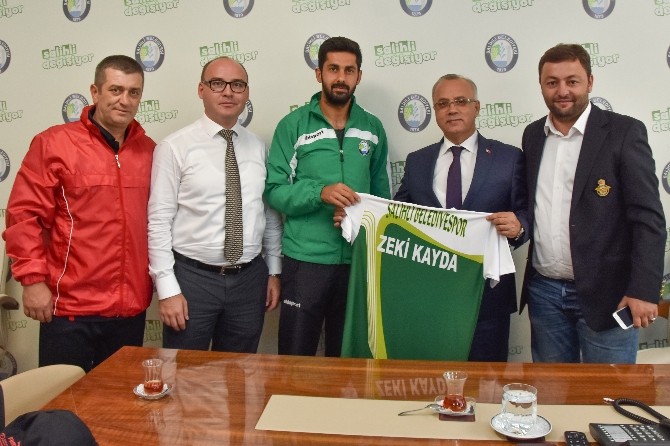 Başkan Kayda, yeşil-beyazlı ekibi ağırladı