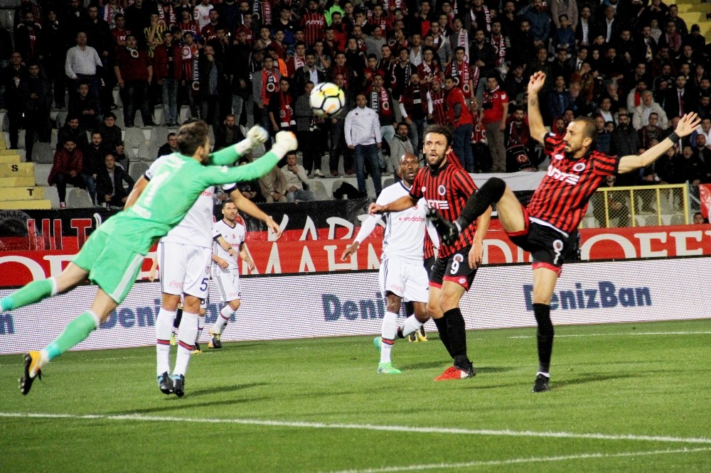 Süper Lig: Gençlerbirliği: 1 - Beşiktaş: 0 (İlk yarı)