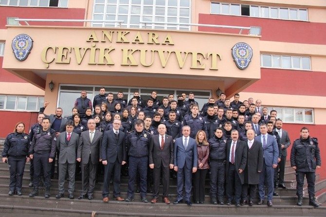 MHP’den Çevik Kuvvete ziyaret