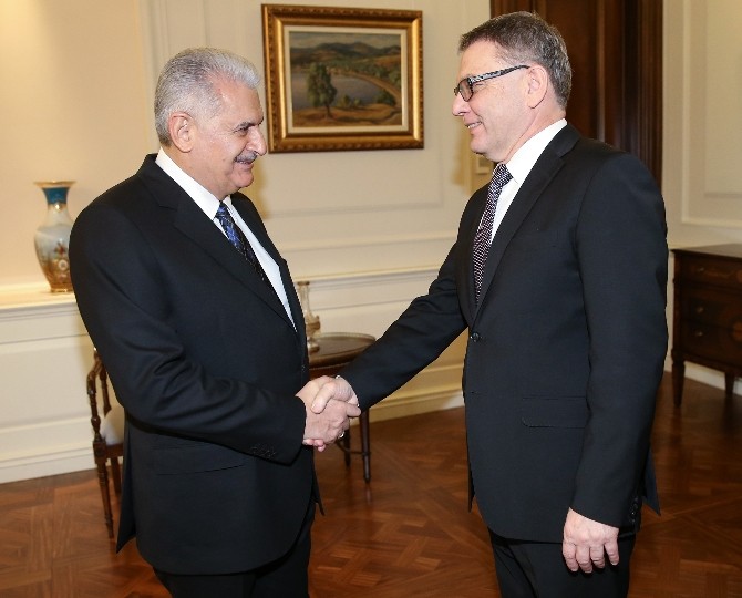 Başbakan Yıldırım, Çekya Dışişleri Bakanını kabul etti
