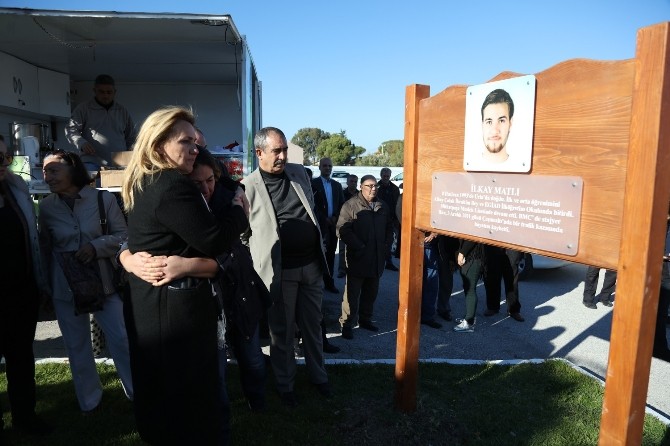 Urla’da İlkay Matlı Parkı açıldı