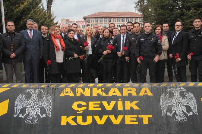 AHİD’den çevik kuvvete taziye ziyareti