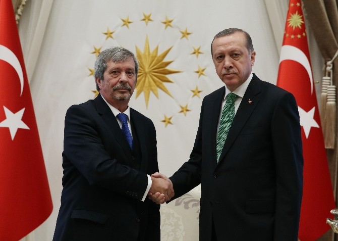 Cumhurbaşkanı Erdoğan Arjantin Büyükelçisi’ni kabul etti