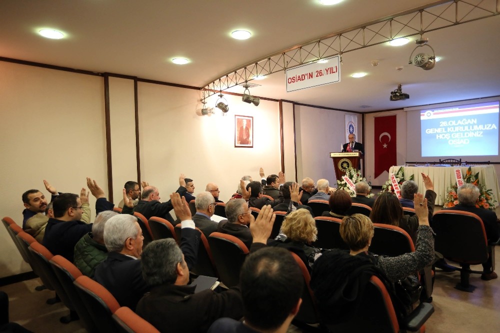 OSİAD Başkanı Kurt güven tazeledi