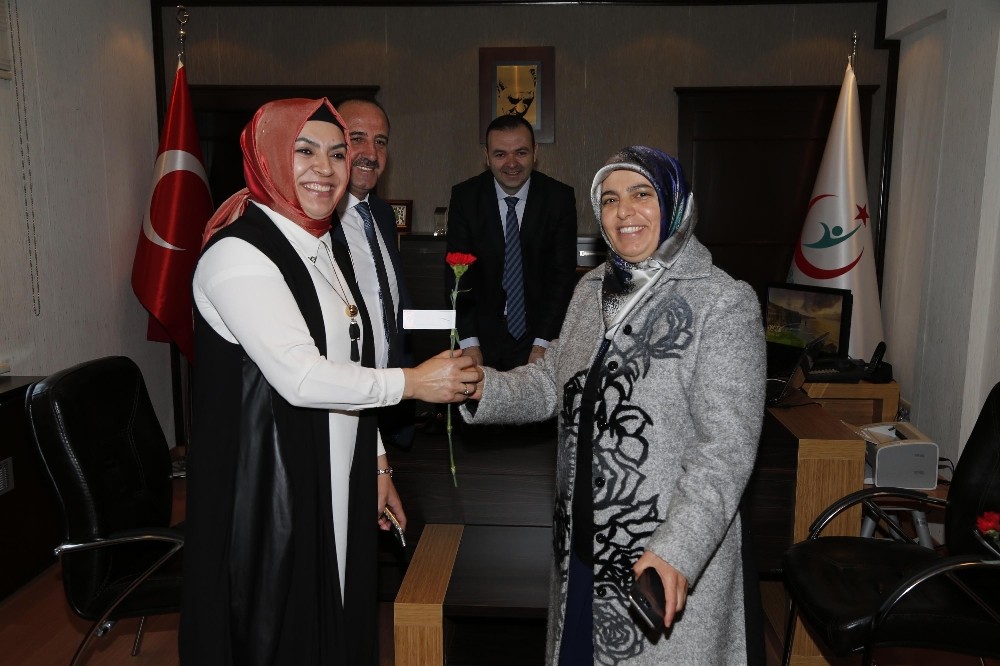 Başkan Duruay’dan, ADSM ve HASVAK Hastanesi’ne Tıp Bayramı ziyareti